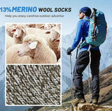 5 Pairs Merino Wool Socks for Men