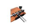 Adjustable Drill Punch Locator Guide Measuring Ruler Template Punch Shower