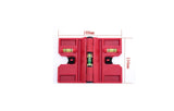 Adjustable Post Level Spirit Level Measuring Bubble Leveler Frame Fence