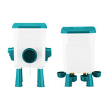 Chicken Coop Bird Food Feeder Waterer Dispenser Set