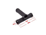1pair Black Bike Rubber Grips Handlebar Antislip Bicycle Plugs Bike Grips