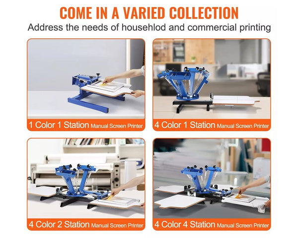 1 Station Screen Printing Machine