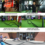 38mmX9m Battle Rope Undulation Rope