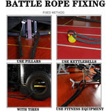 38mmX9m Battle Rope Undulation Rope