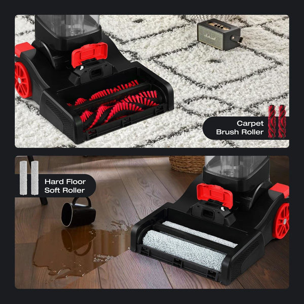 Carpet Cleaner 4in1 Upholstery Vacuum Heater for Wet Dry Hard Floor Fast Drying