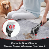 Carpet Cleaner 4in1 Upholstery Vacuum Heater for Wet Dry Hard Floor Fast Drying