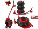 6600 LBS Triple Bag Air Lift Jack Pneumatic Vehicle Car Lifting Compressed Tool