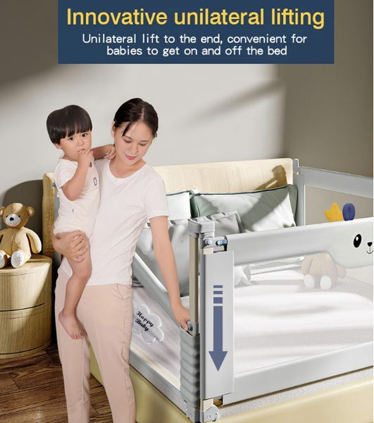 Baby Bed Rail 1.5m, Kids Safe Toddler Fence 150cm
