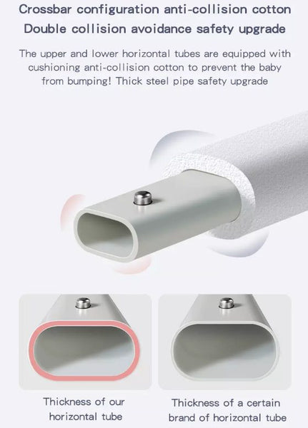 Baby Bed Rail 1.5m, Kids Safe Toddler Fence 150cm