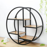 Wall Hanging Shelf Flower Holder Bracket Storage Rack Display Home