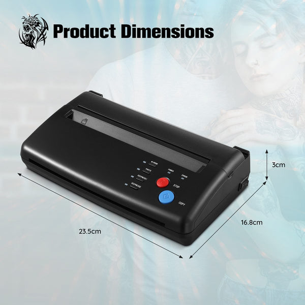 Tattoo Stencil Printer Maker Thermal Transfer Drawing Copier Body Art Machine A4