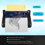 Tattoo Stencil Printer Maker Thermal Transfer Drawing Copier Body Art Machine A4