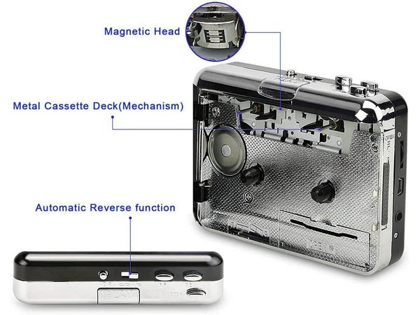 PTN NEW USB Cassette Capture Player