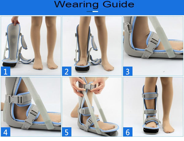 Sleeping Stretch Boot - Plantar Fasciitis Night Foot Splint - Medium