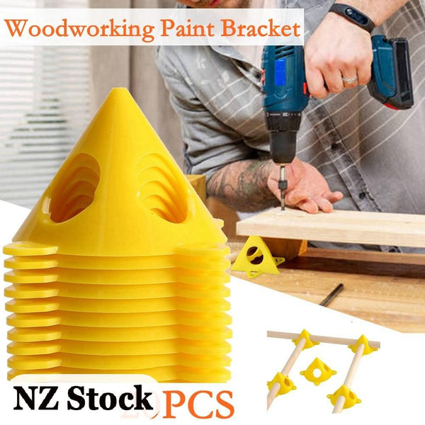 Woodworking Paint Lifting Stand Frame Paint Block Shelf 20PCS