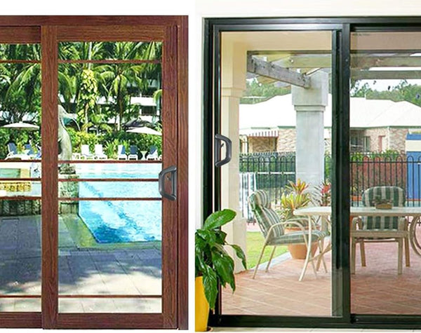 Patio Sliding Door Handle Set with Lock