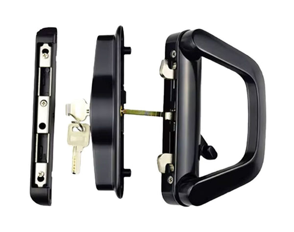 Patio Sliding Door Handle Set with Lock
