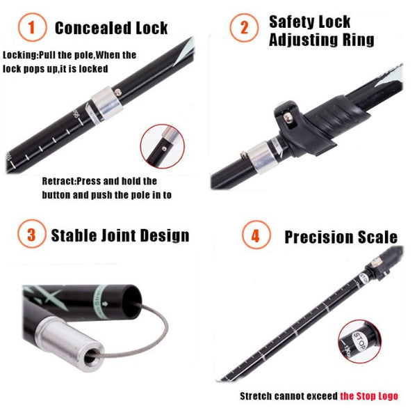 Telescopic Trekking Pole