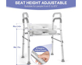 Adjustable Raised Toilet Seat