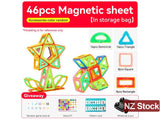 Magnetic Building Blocks Tiles Set