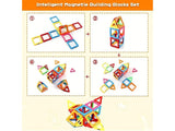 Magnetic Building Blocks Tiles Set