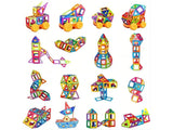 Magnetic Building Blocks Tiles Set