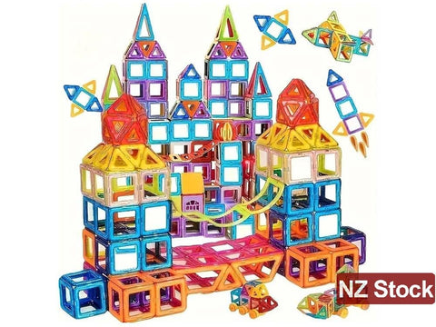 Magnetic Building Blocks Tiles Set