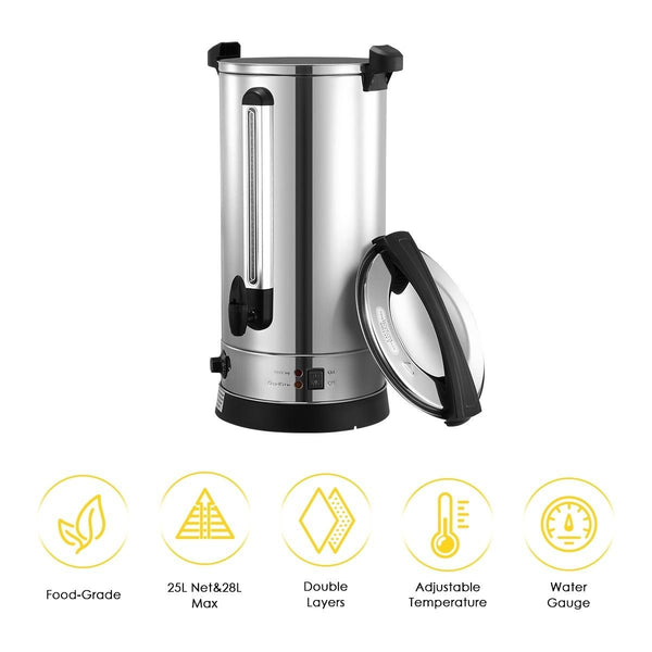 Hot Water Urn 28L - NEW