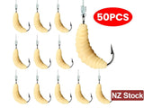 Soft Artificial Bread Worm Fishing Lure