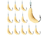 Soft Artificial Bread Worm Fishing Lure