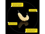 Soft Artificial Bread Worm Fishing Lure