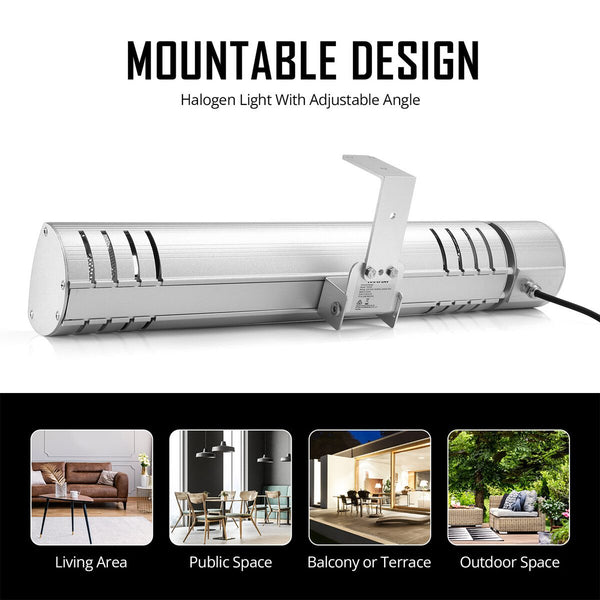 Electric Halogen Heater