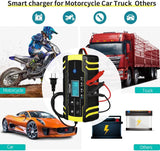 Smart 12V/24V Car Battery Charger