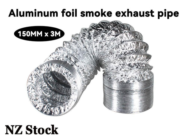 150mm Flexible Ducting Ventilation Pipe Hose Tube