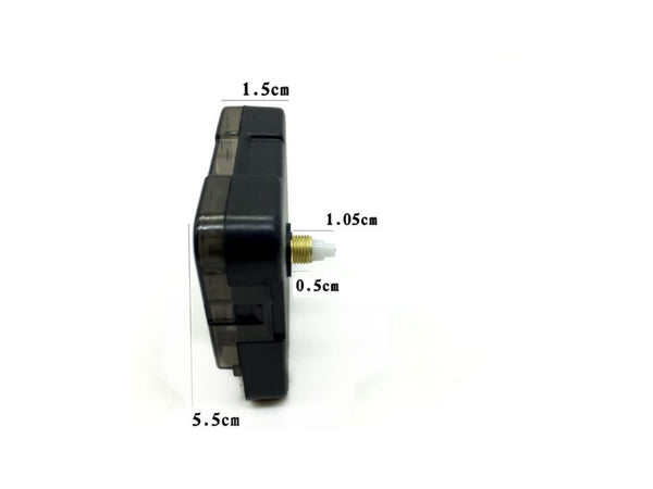 Quartz Clock Movement Mechanism Parts,#6 - Black