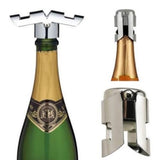 Stainless Steel Champagne Stopper Sparkling Wine Bottle Cap