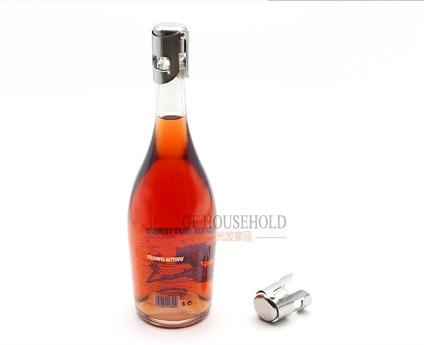 Stainless Steel Champagne Stopper Sparkling Wine Bottle Cap