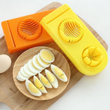 2 In1 Boiled Egg Slicer Strawberry Sectioner Cutter