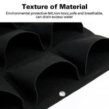 36 Pocket Outdoor Vertical Garden Wall Planting Hanging Bag
