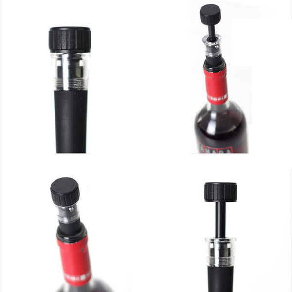 Silicone Red Wine Champagne Stopper Sealed