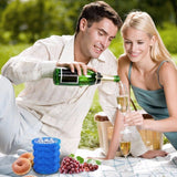 Ice Cube Maker Silicone Ice Bucket Space Saving Ice Tray