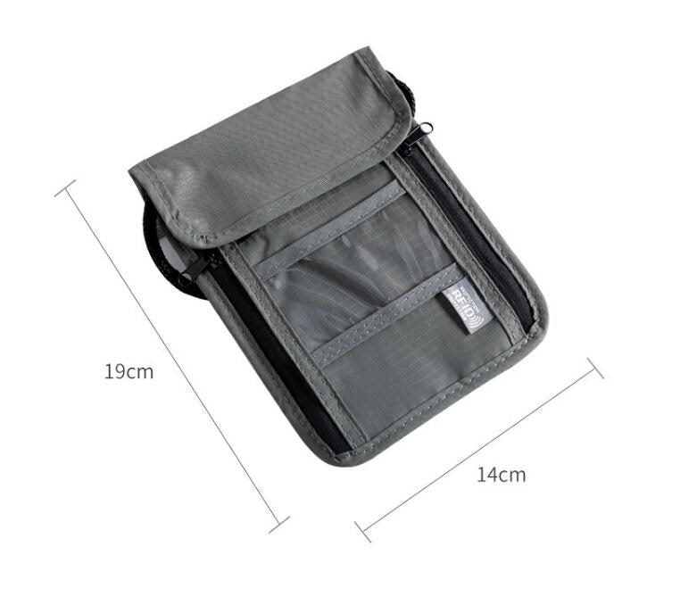 Travel Body Wallet Passport Neck Shoulder Document Bag Case golly.co.nz
