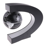 LED C Shape World Map Night Light Magnetic Floating Globe