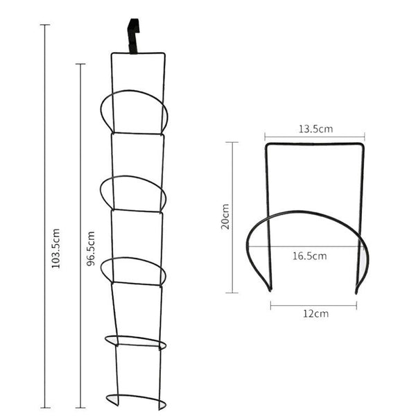 Door Hanger Hat Scarf Towel Bag Cupboard Cabinet Holder