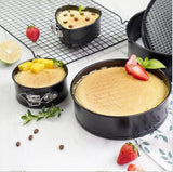 4pcs Springform Non-stick Round Detachable Cake Bakeware