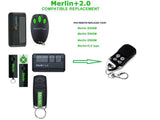 Merlin Replacement Remote Control 2.0