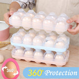 10 Egg Holder Box Refrigerator Storage
