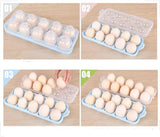 10 Egg Holder Box Refrigerator Storage