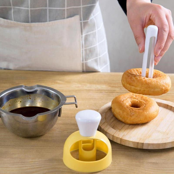 Creative DIY Donut Mold Cake Bread Cutter Maker