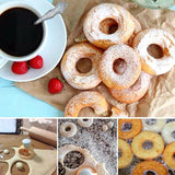 Creative DIY Donut Mold Cake Bread Cutter Maker